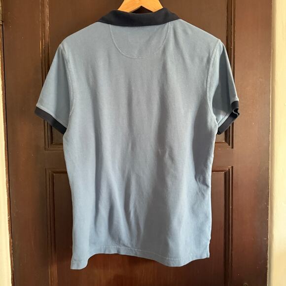 BARBOUR | Men's Sport Mix Contrast Collar and Cuffs Polo Shirt | Medium - Picture 2 of 7